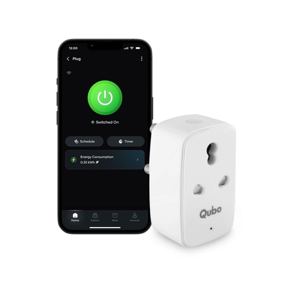 Qubo 16A smart plug for home automation