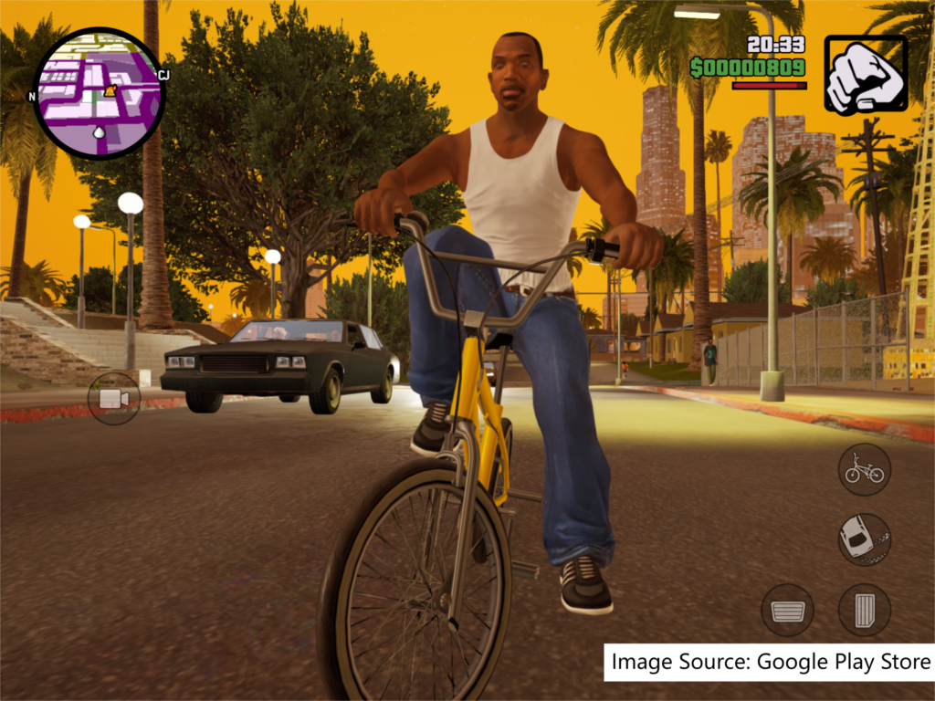 open world games for android gta san andreas definitive edition gameplay