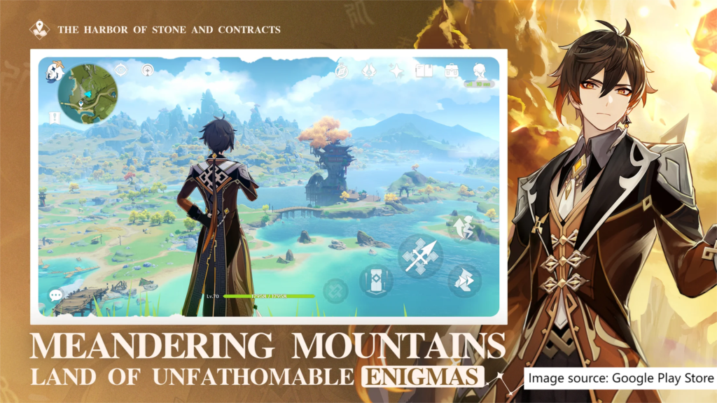 best mobile games 2026 genshin impact gameplay