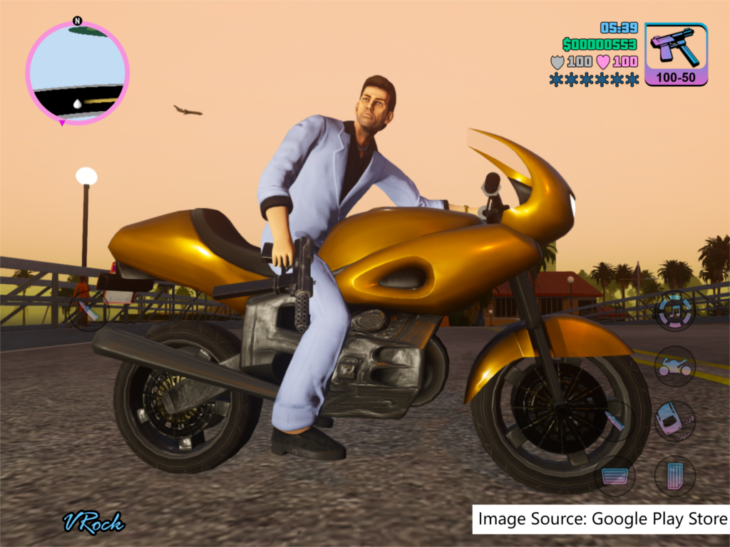 GTA Vice City Definitive Edition Android free roam city gameplay