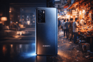 Xiaomi Premium India concept showing smartphone between luxury and budget market environments
